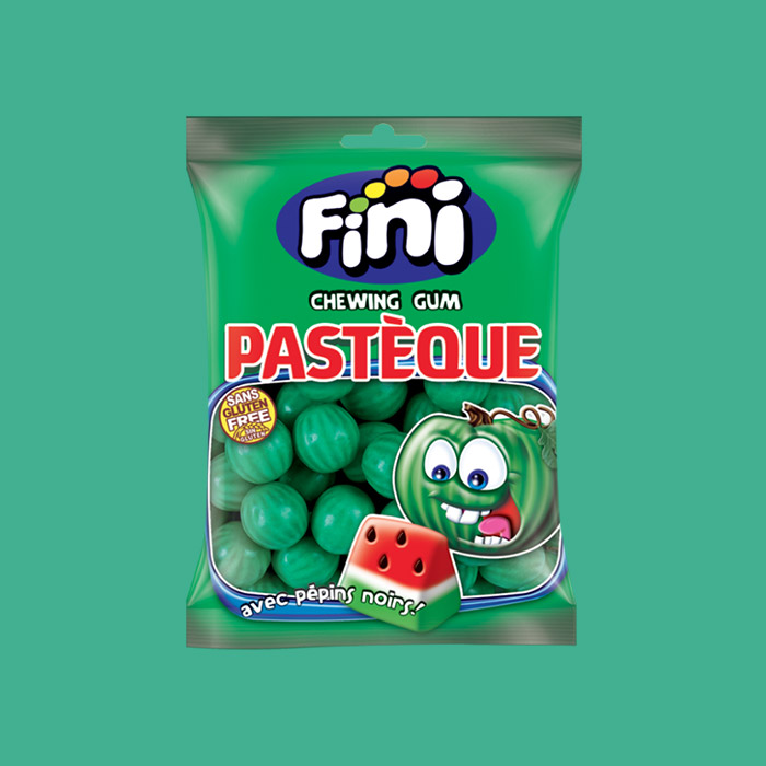 Pastèque Gum Fini 250 pièces - Marlie confiseries