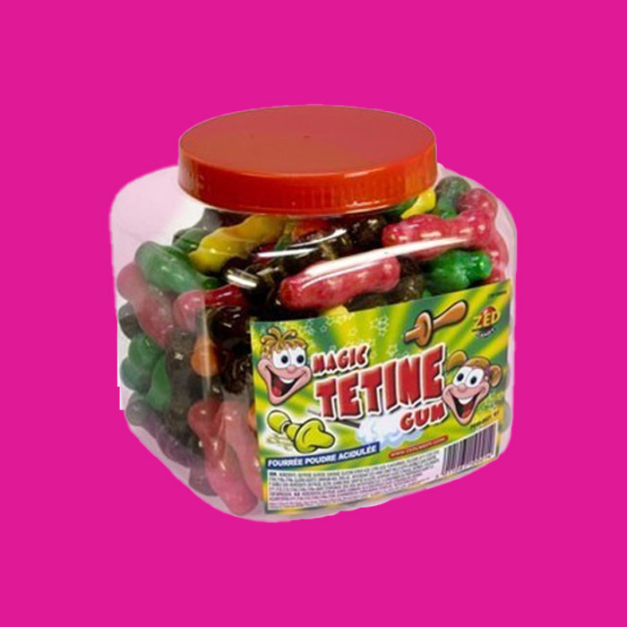 Magic tétine gum fruits 120 pièces