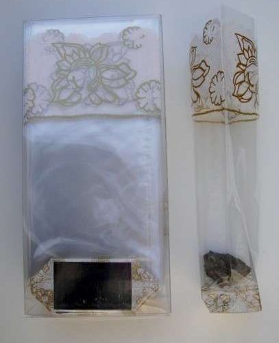 Sachet fond carton 46 140/305 dentelle blanc