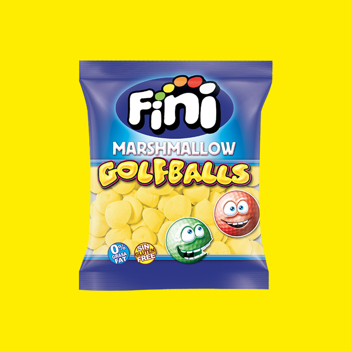 Balles de Golf banane Guimauve 1 kg