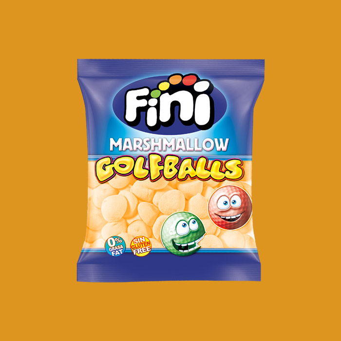 Balles de golf pêche guimauve 1 kg