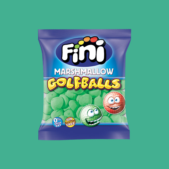 Balles de golf pomme guimauve 1 kg