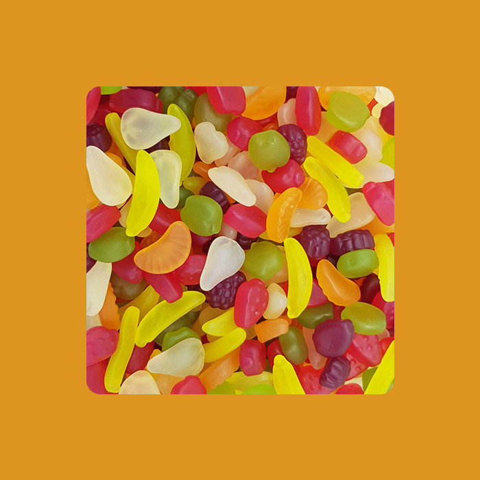 Bonbons Agrumes sans sucre - 1 kg