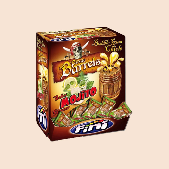 Pirate Barrils mojito Finiboom 200 pièces