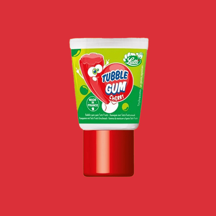 Tubble gum cherry Lutti 36 pièces