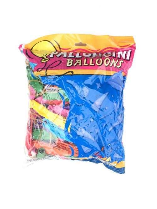 Ballon géant 80 cm en sachet de 12 pièces.