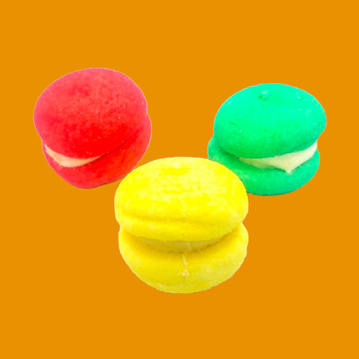 Macaron géant guimauve 50 pièces