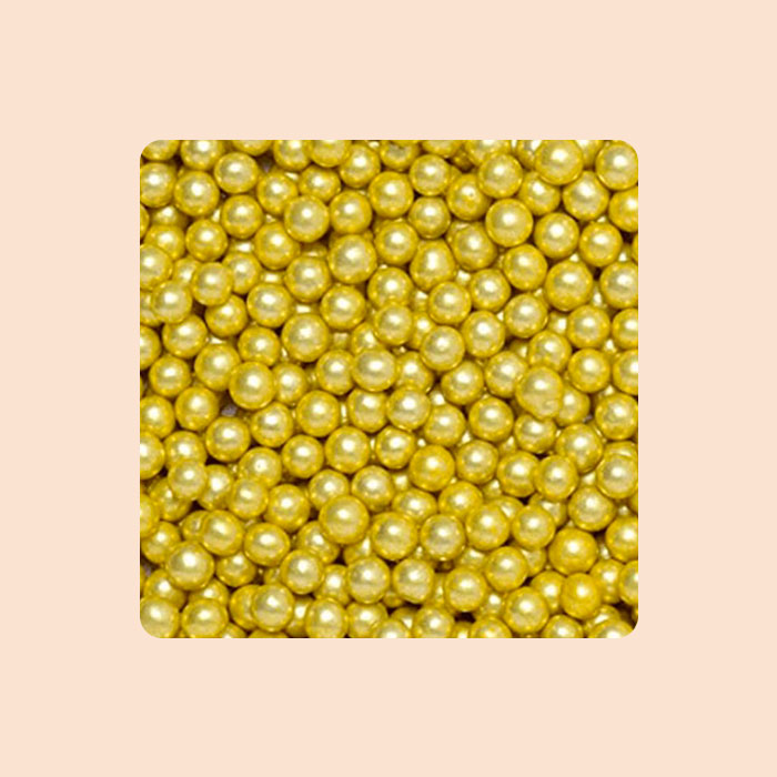 Dragées perle or 500 gr