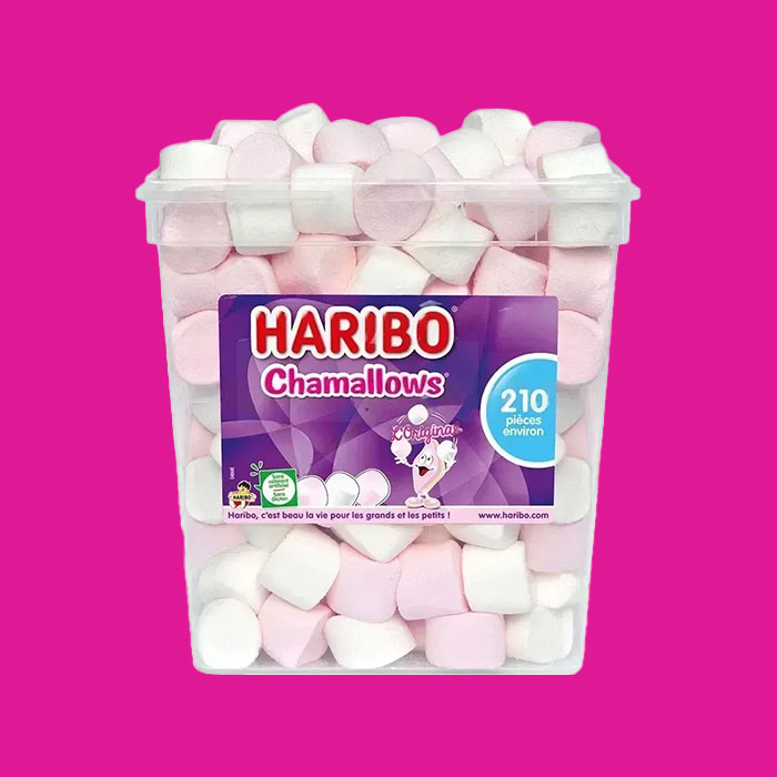 Bouquet de bonbons chamallows Supermix - 100% Haribo