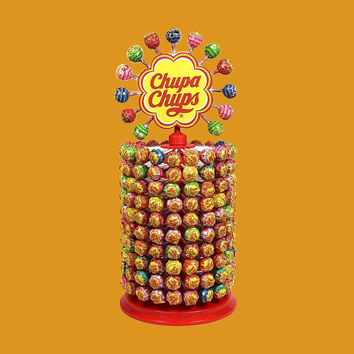 Chupa chups fruits roue 213 pièces