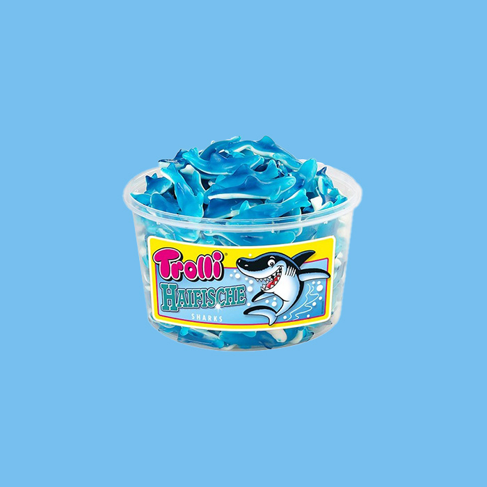 Sharky le Requin Trolli 75 pièces 1,125 kg