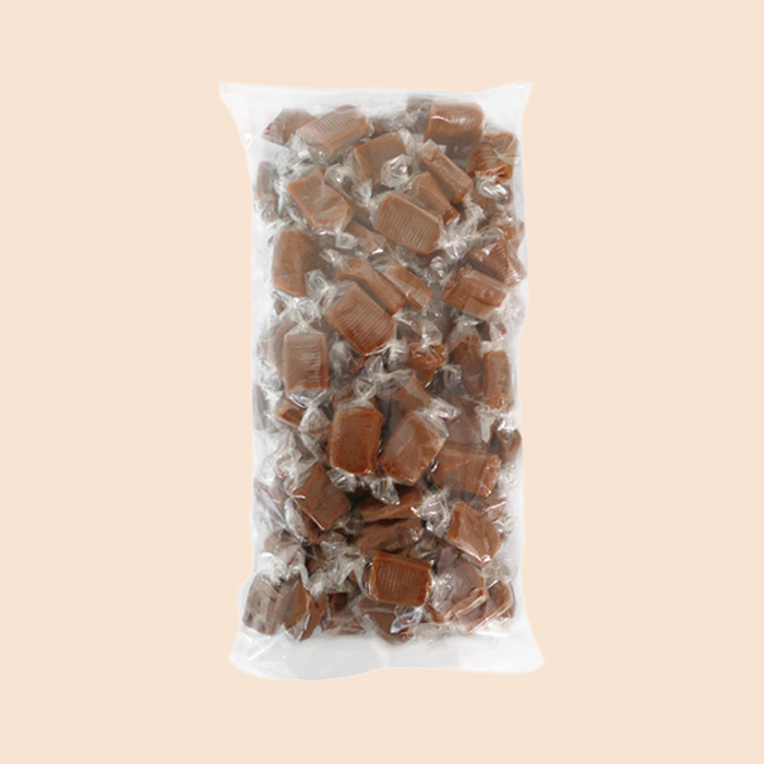 Bonbon caramel-café-chocolat sans sucre - 1 kg