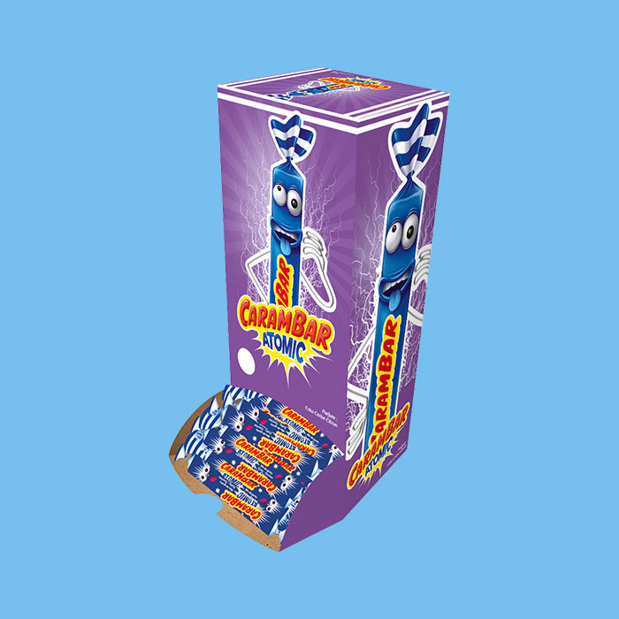 CARAMBAR BLEU ATOMIC X 180 pcs