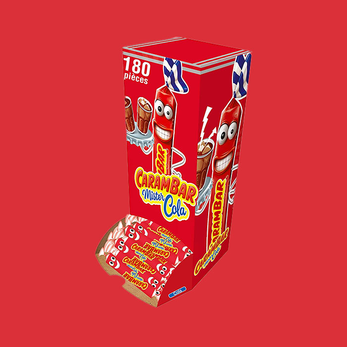 Carambar cola boîte de 180 pièces