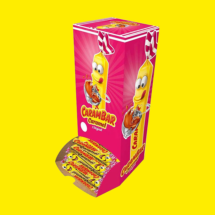 Carambar caramel boite de 180 pièces