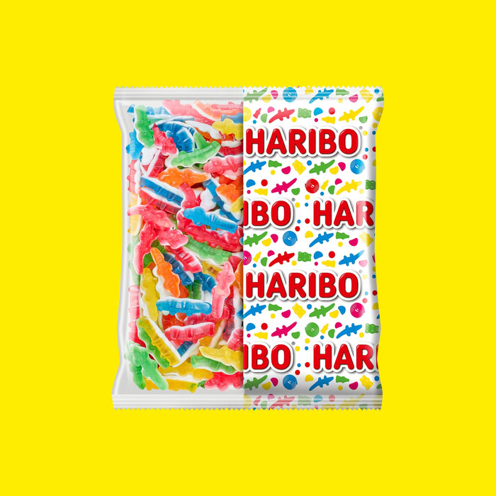 PROMO JANVIER Schtroumpf lisse Haribo 2 kg - Marlie confiseries