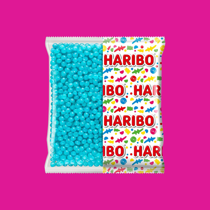 Dragibus bleu Haribo 2 kg - Marlie confiseries