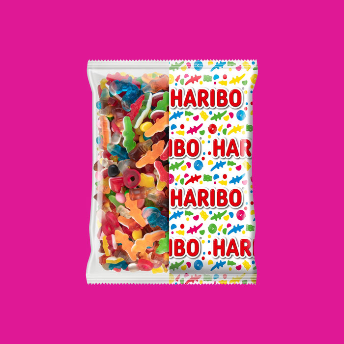 HARIBO Happy Life Assortiment de Bonbons Gélifiés Sachet Vrac, 2kg & Tagada  - Bonbons Arômatisés à la Fraise - Boîte de 210 Bonbons - 1050 gr :  : Epicerie