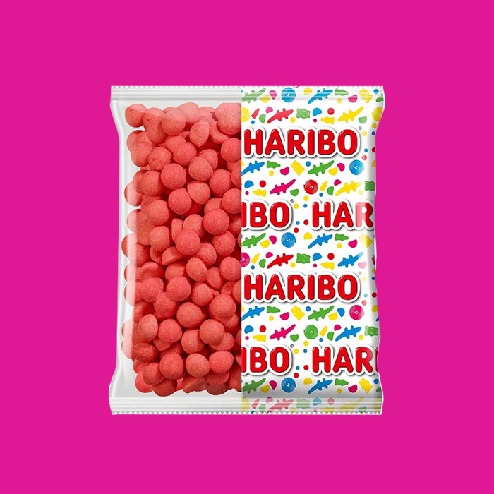 Maxi Fraise Tagada, bonbon guimauve de Haribo,fraise tagada géante